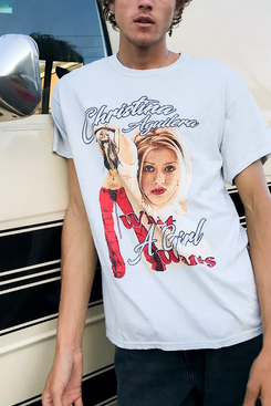 Urban Outfitters Christina Aguilera What A Girl Wants Tee