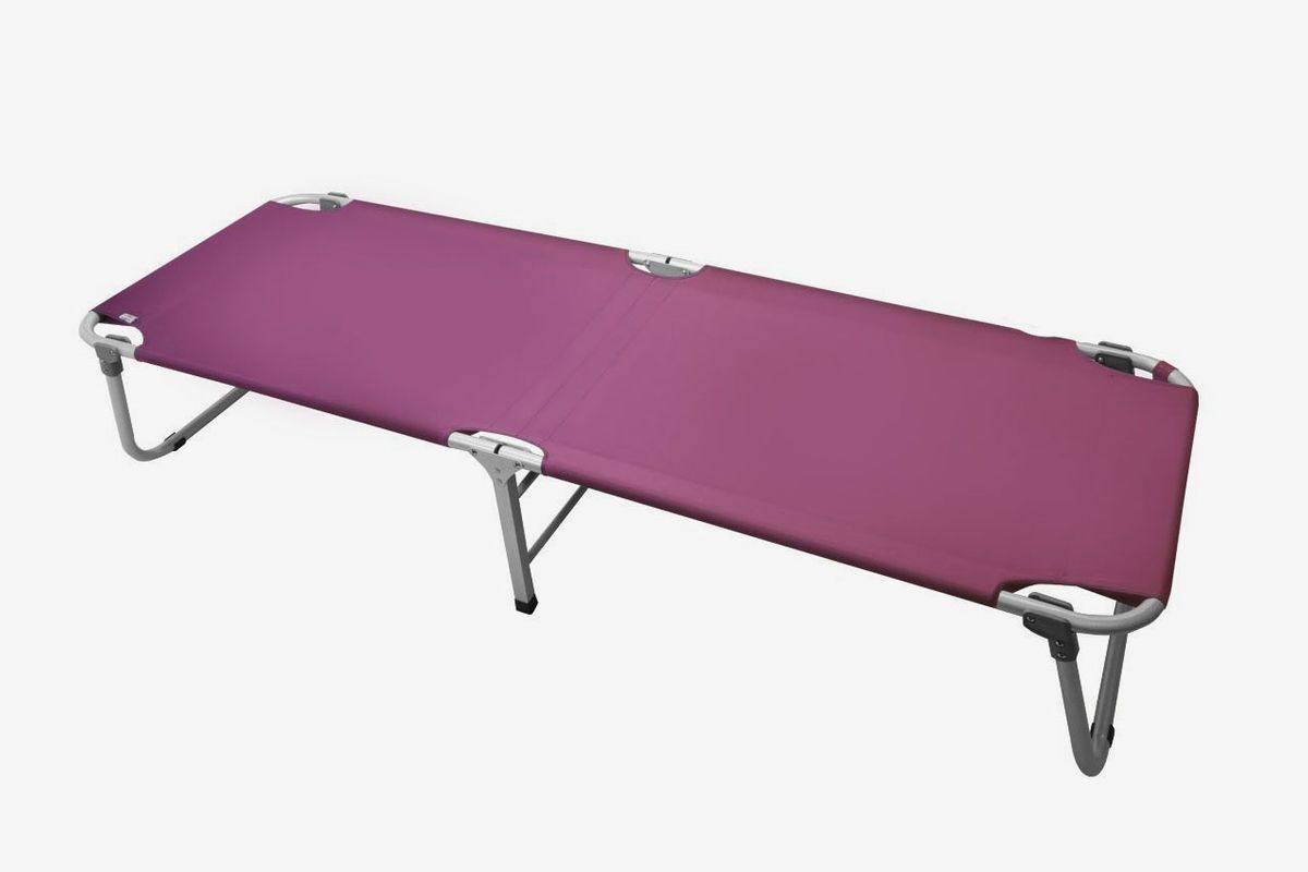 coleman folding cot with mattress