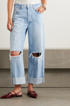 Citizens of Humanity Ayla Distressed Recycled Stretch Boyfriend Jeans