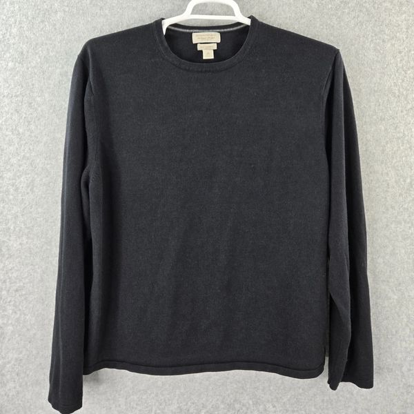 Banana Republic Silk and Cashmere Sweater - Black