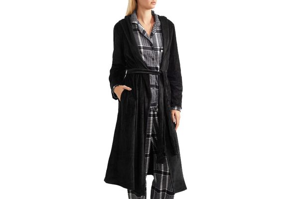 DKNY Elevated Leisure Velour Robe