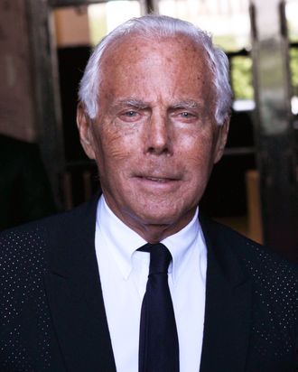 What’s Giorgio Armani Got Up His Sleeve for Milan Fashion Week?