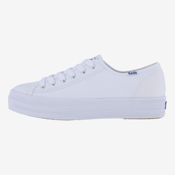 White Platform Sneakers