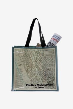 New York Review Literary Greenwich Village Tote Bag