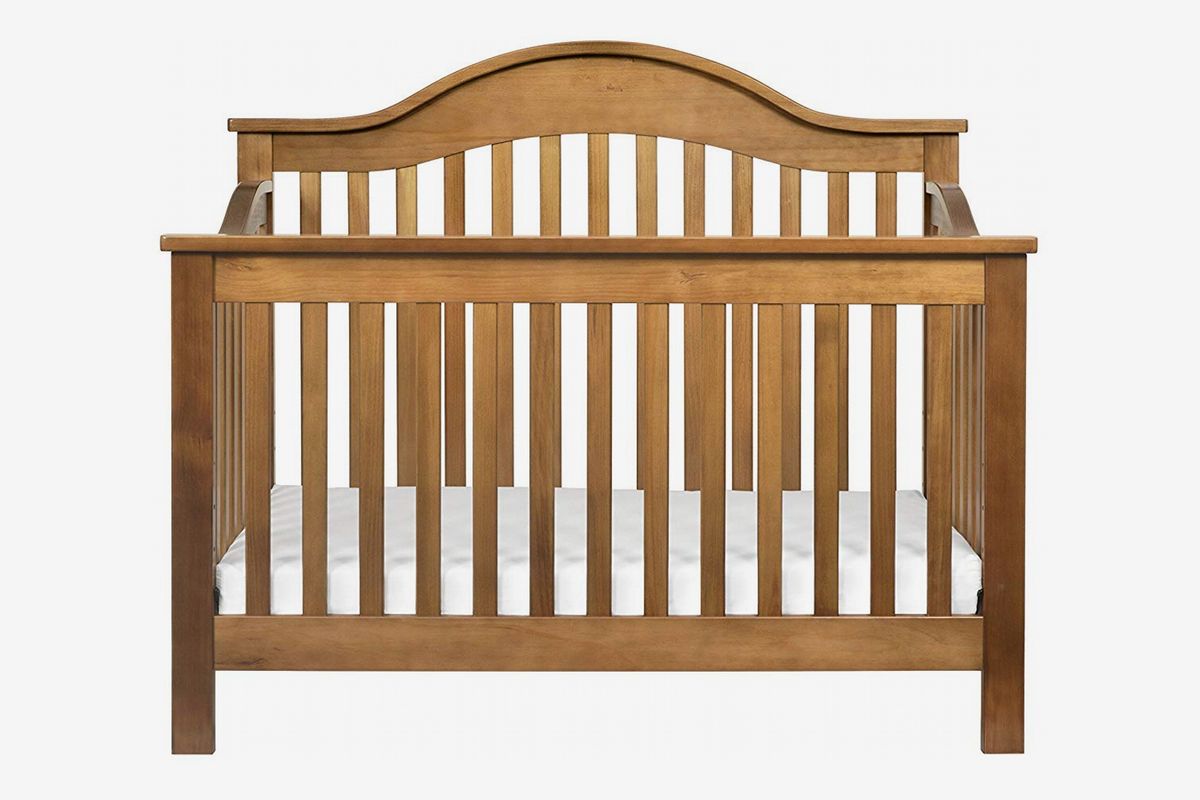 wood color crib