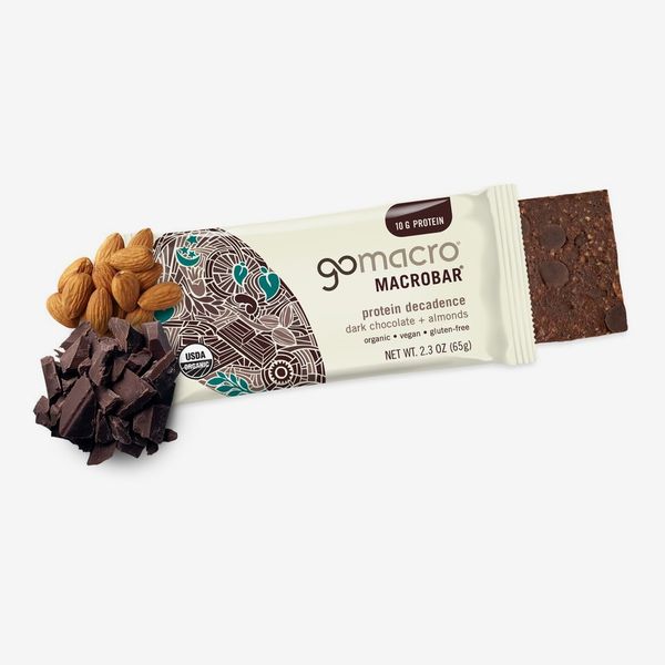 Barrita Proteica GoMacro Chocolate Negro + Almendras