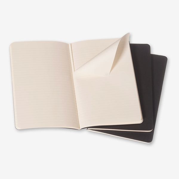 Moleskine Cahier Journal, Soft Cover, Large (5” x 8.25”) Ruled/Lined (Set of 3)