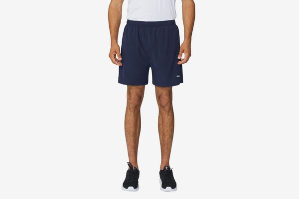Baleaf Men’s Woven 5” Running Workout Shorts Zipper Pockets