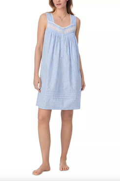 Eileen West Sleeveless Floral Short Chemise