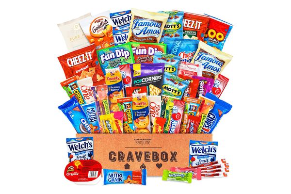 Cravebox Deluxe Care Package Snack Box
