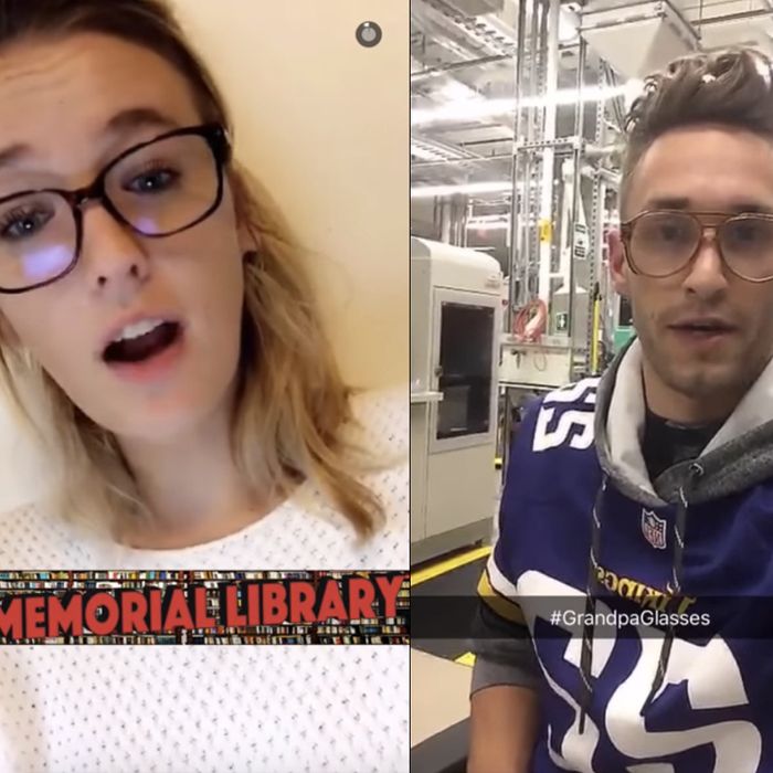 The Year's Best Romantic Comedy Apparently Played Out Over Snapchat As a  College Campus Watched