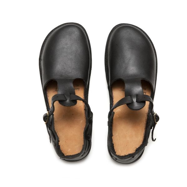 Aurora Shoe Co. T-Strap - Black