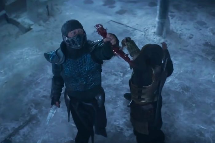 Sub-Zero's Hand Fatality