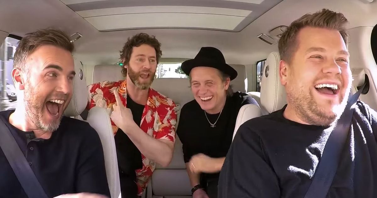 Take That Joins James Corden In Very British Carpool Karaoke 