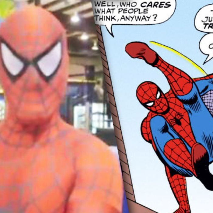 Why Do Times Square Spider Men Keep Getting Arrested Spider Man Himself Explains