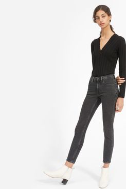 Everlane Authentic Stretch Mid-Rise Skinny Ankle Jean