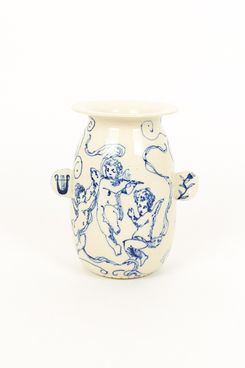 Ryan Chang Cherub Vase