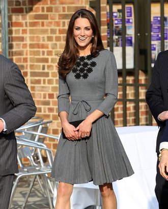 Catherine, Duchess of Cambridge visits The Prince's Foundation for Children and The Arts at Dulwich Picture Gallery on March 15, 2012 in London, England.