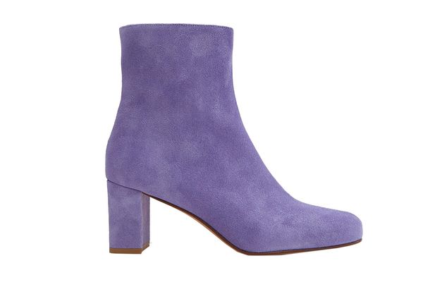 Maryam Nassir Zadeh Agnes Boots in Iris Suede