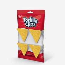 Genuine Fred Tortilla Chip Bag Clips, Set of 4