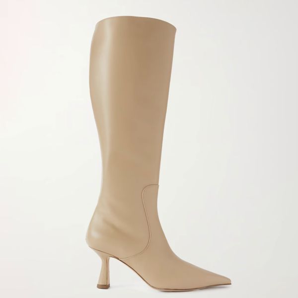 Aeyde Esme Leather Knee Boots