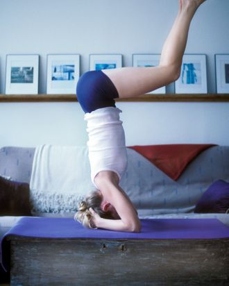 All you need is a clear living room floor and a pair of stretchy pants.