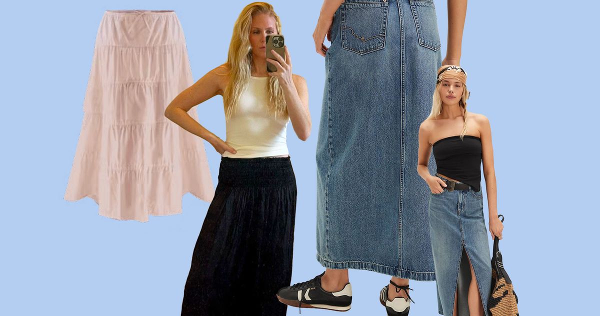 15 Best Maxi Skirts for Fall and Winter