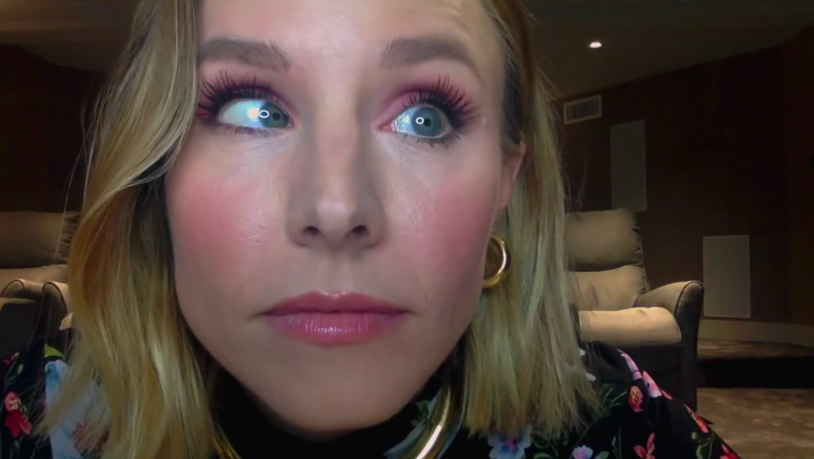 Kristen Bell Perfectly Color-Blocks Orange and Pink - How to Get Her Look  for Less! 