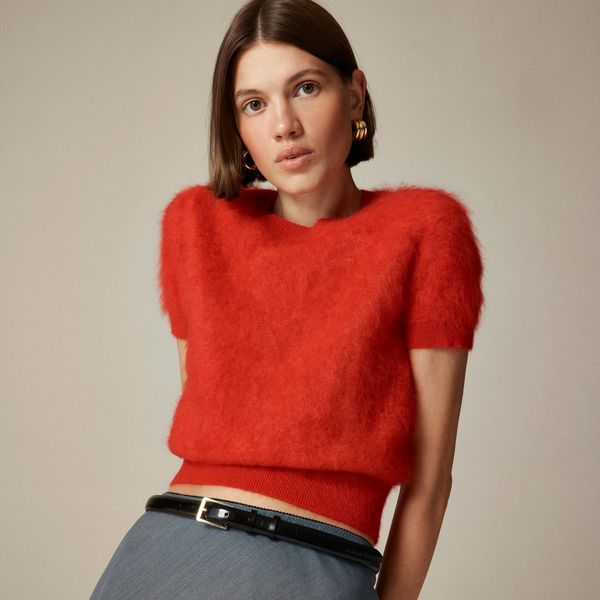 J.Crew Brushed Cashmere T-shirt