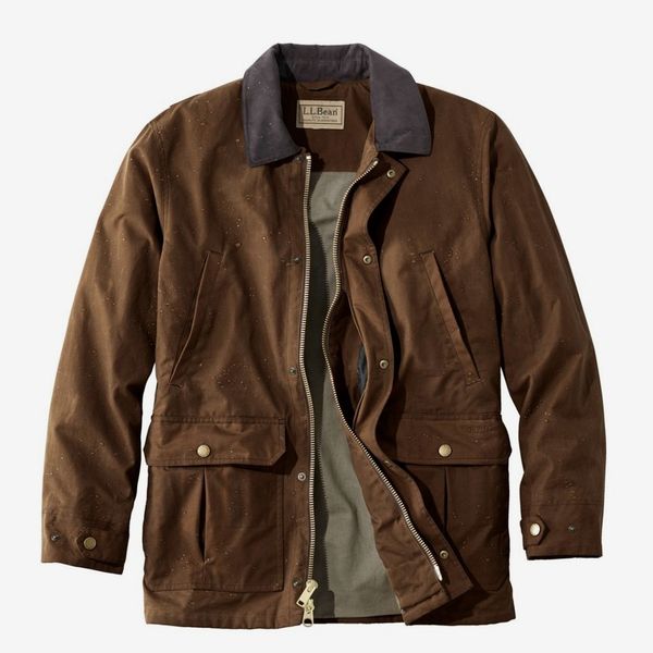 L.L.Bean Men’s Double L Waxed-Cotton Upland Coat