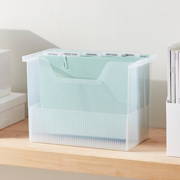 The Container Store Open-Top File Box