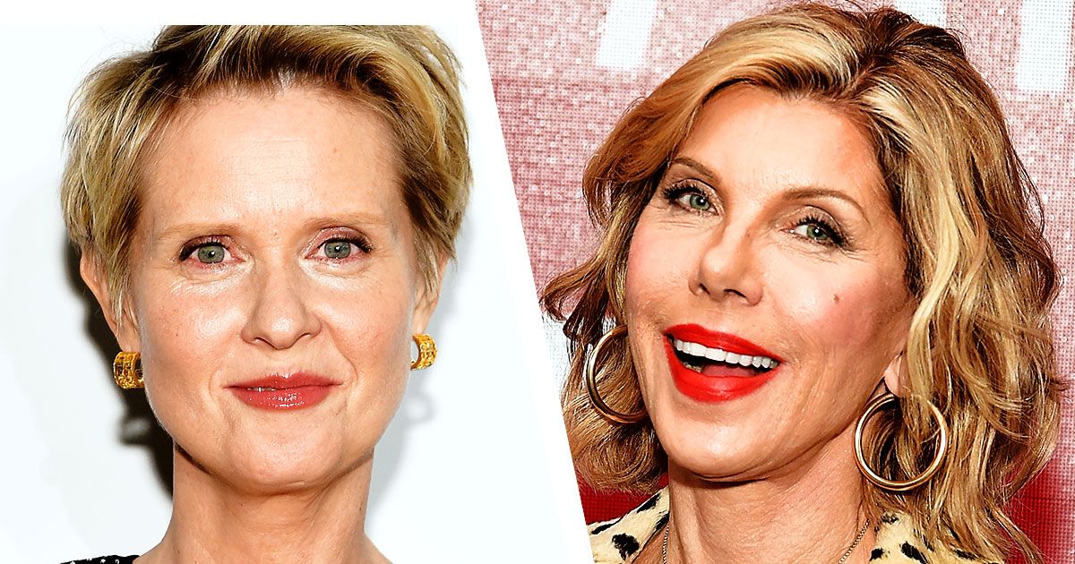 Cynthia Nixon Christine Baranski Playing Gilded Age Sisters 