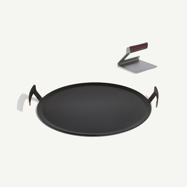 Made In Round Carbon Steel Griddle Set