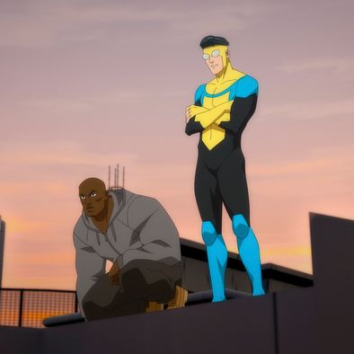 Invincible trailer In Amazon Prime Video animated show conflict between  a superhero fatherson