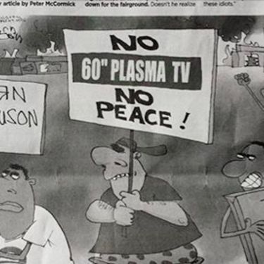 Totally Racist Ferguson Political Cartoon 'Certainly' Not Racist 'in  Intent,' Editor Claims