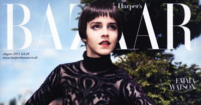 New Emma Watson Harper's Bazaar UK & Atrevida magazine covers