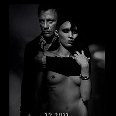 Does a Naked Rooney Mara Poster Undermine The Girl With the Dragon Tattoo?  [NSFW]