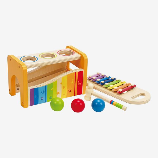 Hape Pound & Tap Bench With Slide-Out Xylophone