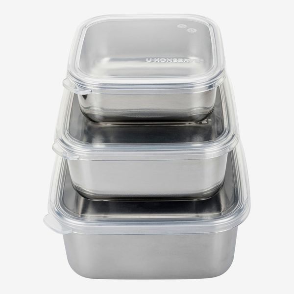 U-Konserve Square Nesting Trio Containers