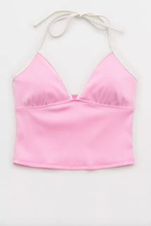 Aerie Ribbed Halter Tankini