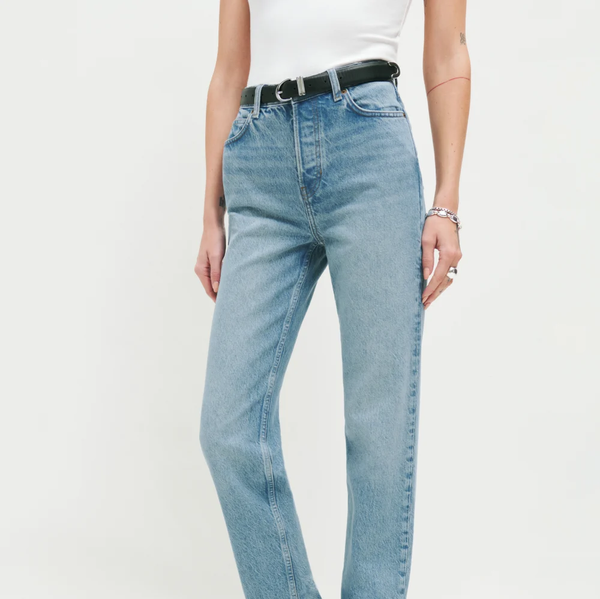 Reformation Cynthia High Rise Straight Jeans