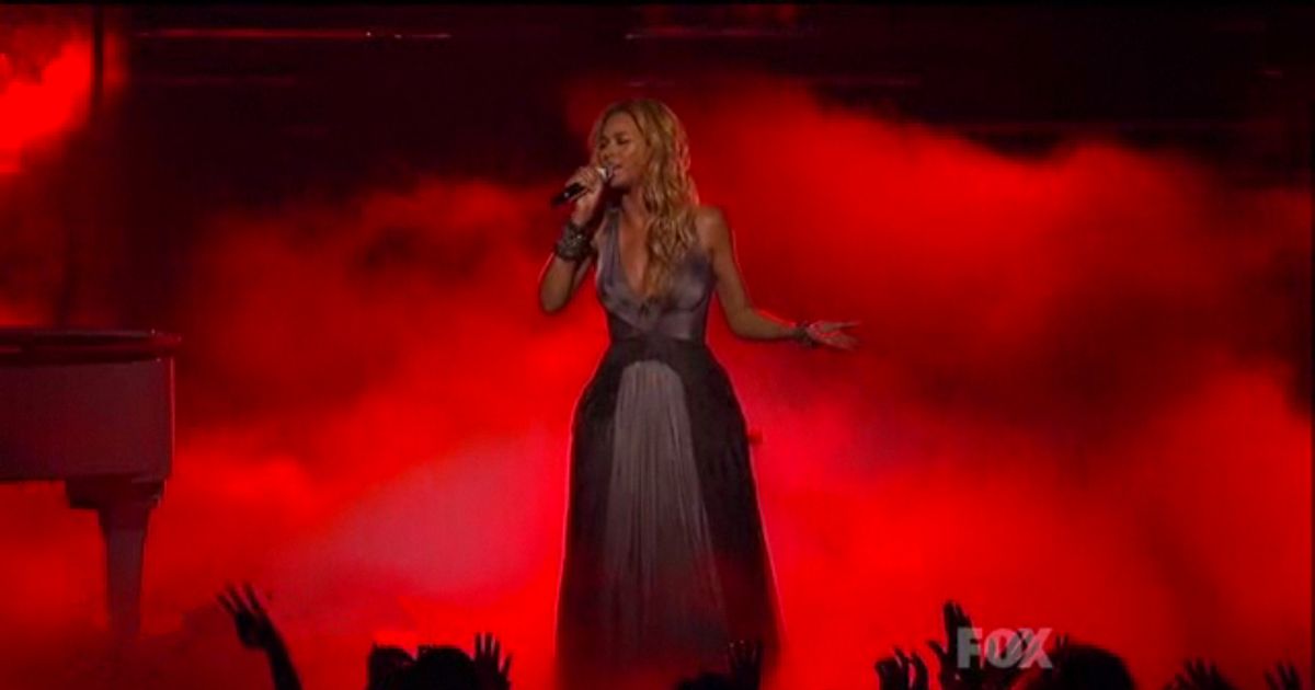Beyoncé Performed a New Song on American Idol Last Night