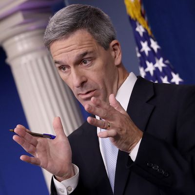 Ken Cuccinelli, acting Director of the U.S. Citizenship and Immigration Services.
