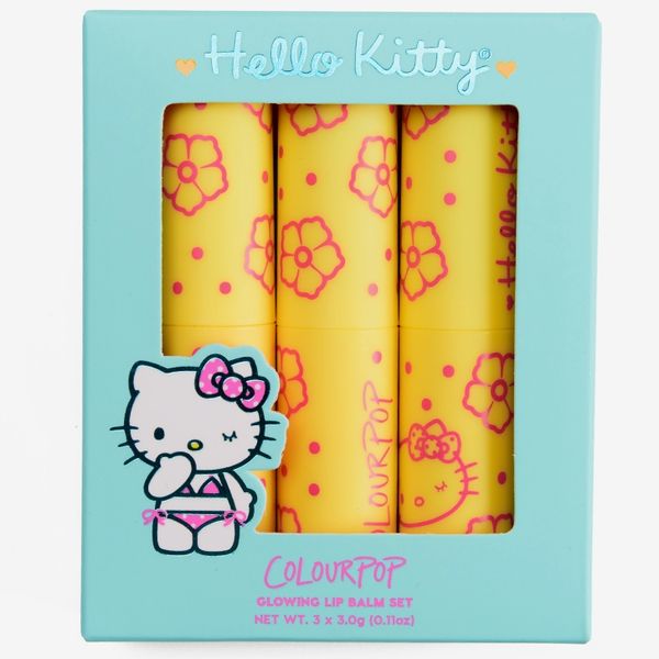 ColourPop x Hello Kitty Yummy Smoothie Glowing Lip Balm Kit
