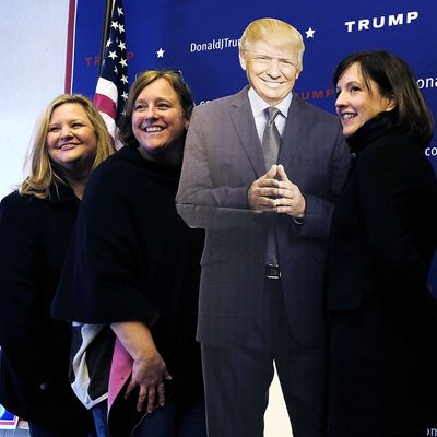 The Teflon Don and some female fans.