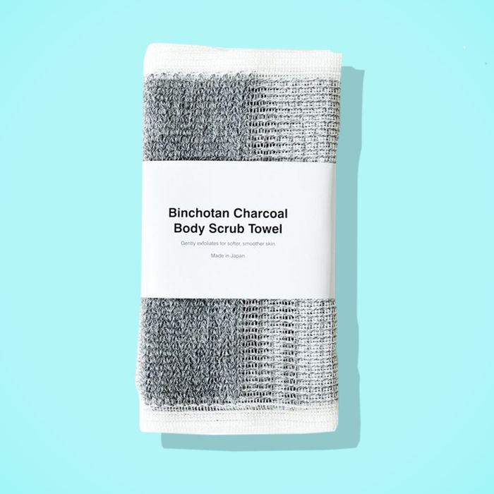 Best Washcloth Is Binchotan Charcoal Body Scrub Towel