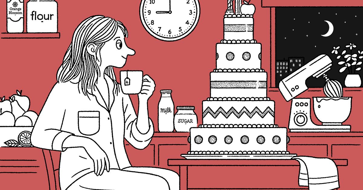How a Baker Who Makes Wedding Cakes at 6 a.m. Sleeps