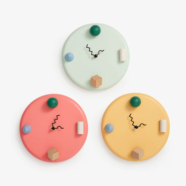 Relojes de pared Pat Kim x Areaware