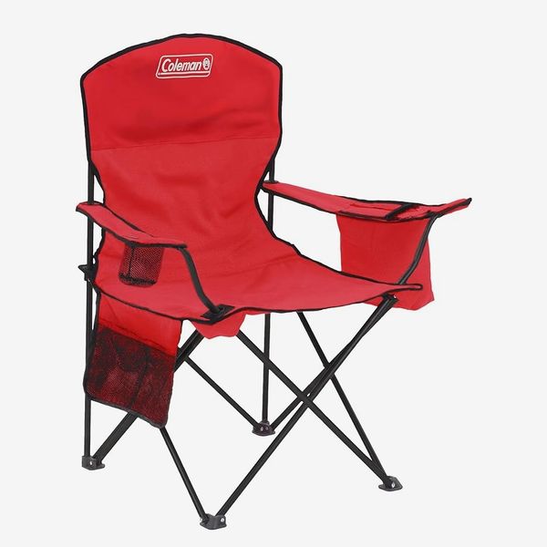 Coleman Portable Camping Chair with 4-Can Cooler