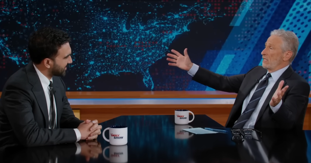 Jon Stewart Has Ideas for Zohran Mamdani's New York